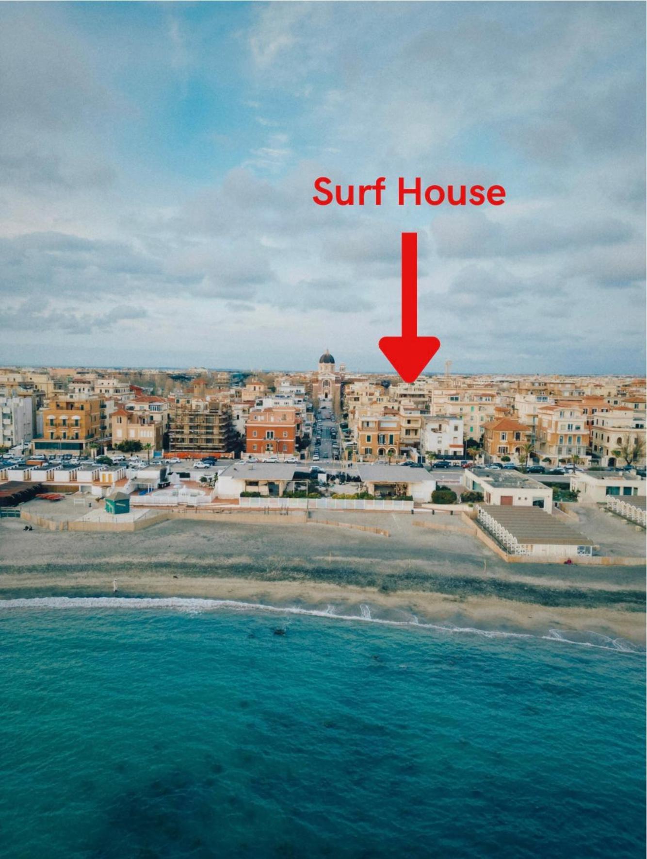 Surf House Apartment Lido di Ostia Bagian luar foto